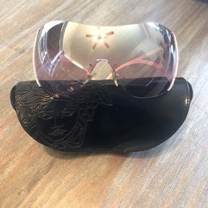 VERSACE link pink sunglasses